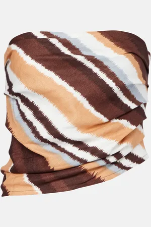 FAITHFULL THE BRAND Setubai striped linen top
