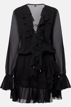 Bananhot Bellen ruffled minidress