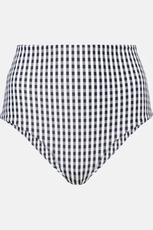 FAITHFULL THE BRAND Reyes gingham bikini bottoms
