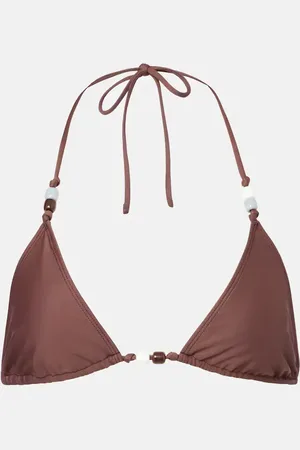 FAITHFULL THE BRAND Uma beaded bikini top