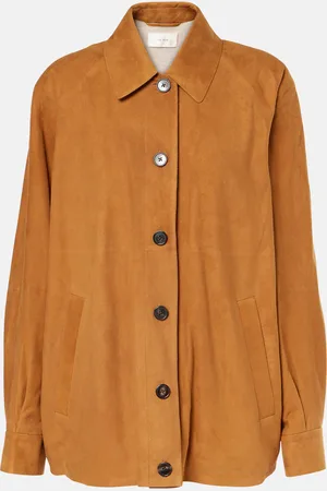 The Row Sedor suede jacket