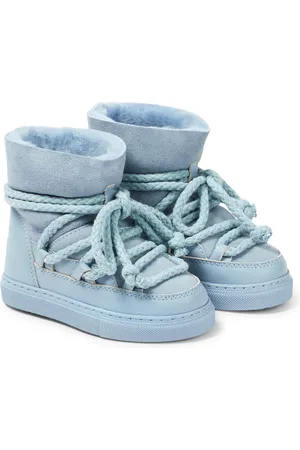 INUIKII Classic leather-trimmed shearling snow boots