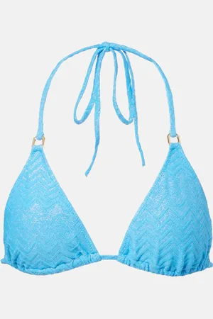 Melissa Odabash Maine chevron bikini top