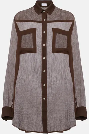 Jade Swim Mika sheer shirt