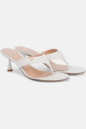 Gianvito Rossi Ascent 55 leather mules