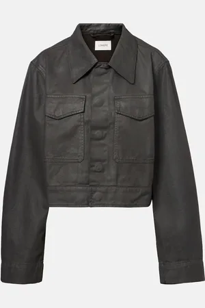 LEMAIRE Cropped cotton jacket
