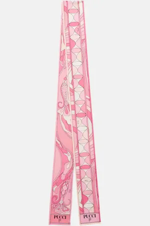 Puccini Orchidee silk twill scarf