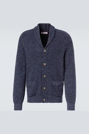 Brunello Cucinelli Cotton and linen cardigan