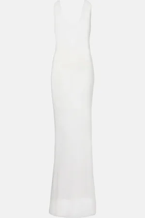 Bananhot LamÃ© maxi dress