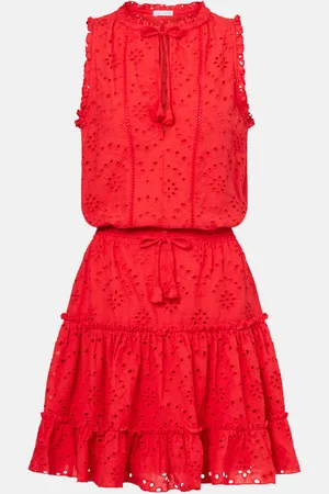 POUPETTE ST BARTH Clara broderie anglaise cotton minidress