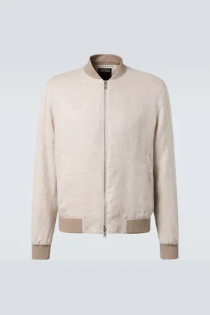Ermenegildo Zegna Linen bomber jacket