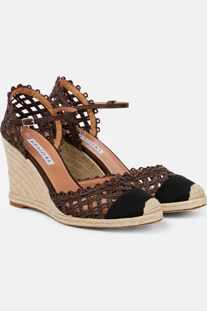 Aquazzura Sunburst 120 espadrille wedges