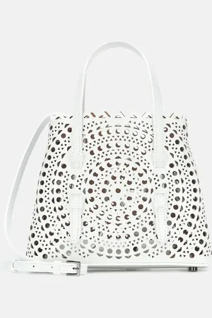 Alaïa Le Mina 20 New Vienne leather tote bag