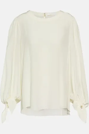 Chloé CrÃªpe de chine blouse