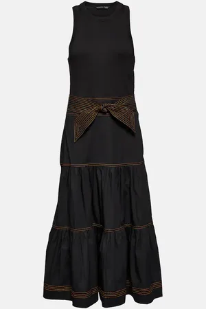 VERONICA BEARD Austyn cotton-blend maxi dress