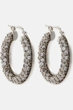 Jil Sander Embellished drop earrings