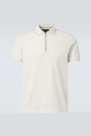 Loro Piana Regatta cotton-blend piquÃ© polo shirt