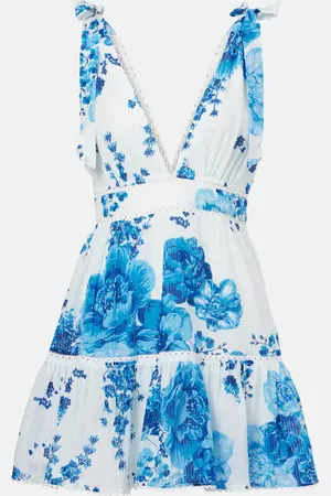 POUPETTE ST BARTH Cara floral cotton minidress
