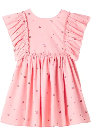 Konges Sløjd Evia bow-detail cotton dress