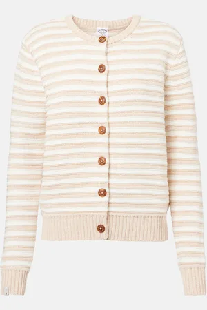 The Upside Isabeli striped cotton cardigan