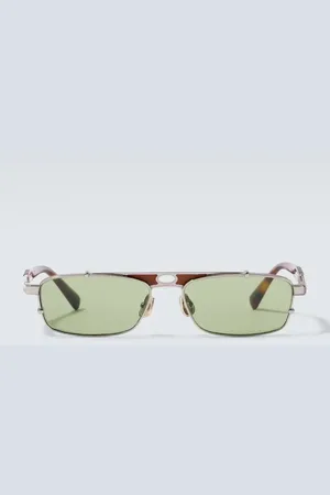 Brunello Cucinelli Paloma rectangular sunglasses
