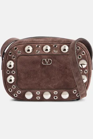 VALENTINO GARAVANI NellcÃ´te Small suede crossbody bag