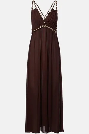 POUPETTE ST BARTH Collette open-back maxi dress