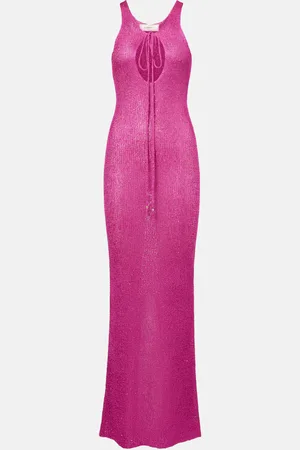 Bananhot Jules sequined knitted maxi dress