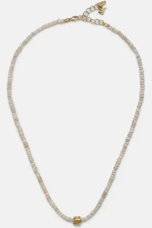 Suzanne Kalan Infinite 18kt necklace with opal