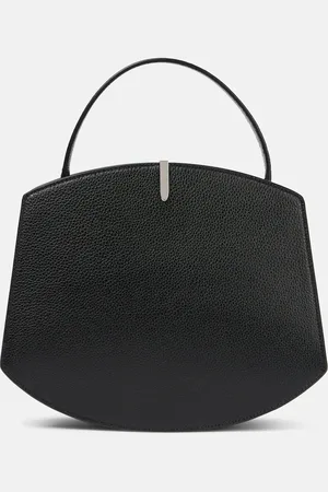 SAVETTE Symmetry Pochette leather-trimmed tote bag