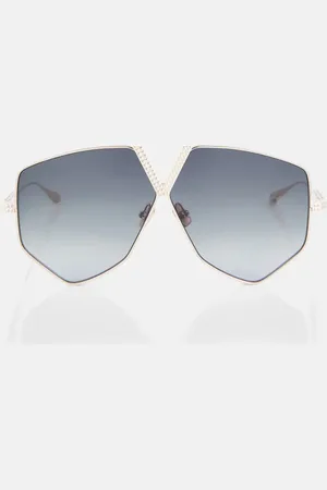 VALENTINO V-Hexagon oversized sunglasses