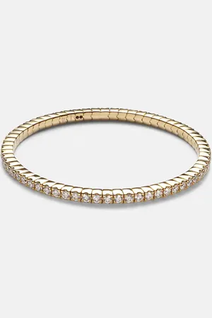 BUCHERER FINE JEWELLERY Stretchy 18kt tennis bracelet with diamonds