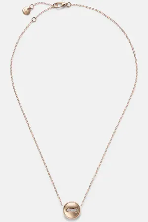 Pomellato Pom Pom Dot 18kt rose pendant necklace with turquoise and diamonds