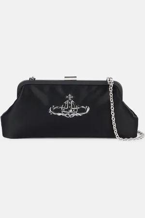 Vivienne Westwood Dorothy embroidered satin clutch