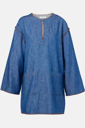 ZIMMERMANN Ascension denim minidress