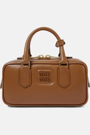 Miu Miu Arcadie Small leather tote bag