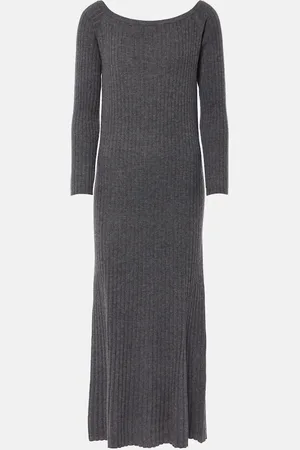 Lisa Yang Nari ribbed-knit cashmere midi dress