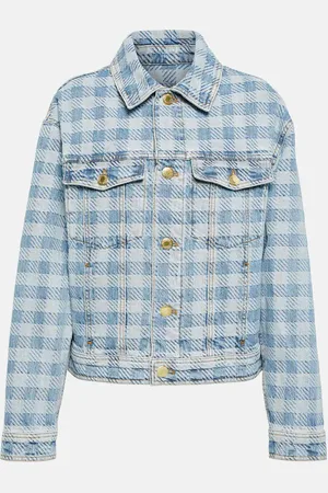 Ami Checked denim jacket