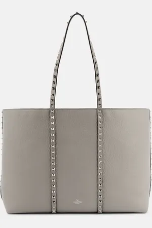 VALENTINO GARAVANI Rockstud Large leather tote bag