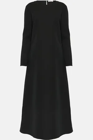 The Row Lucinda silk and wool maxi dress