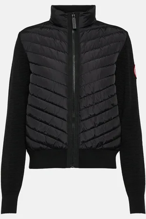 Canada Goose HyBridgeÂ® down-paneled wool jacket