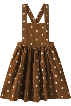 Rylee + Cru Pinafore cotton corduroy dress