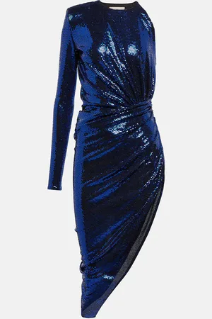 ALEXANDRE VAUTHIER Embellished asymmetric minidress