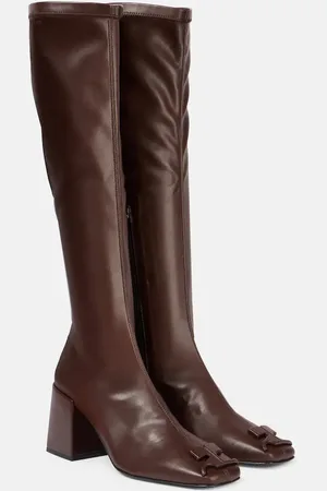 Courrèges Reedition faux leather knee-high boots