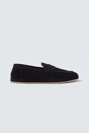 Brunello Cucinelli Suede penny loafers