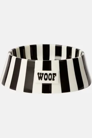 Jonathan Adler Vice Woof porcelain pet bowl