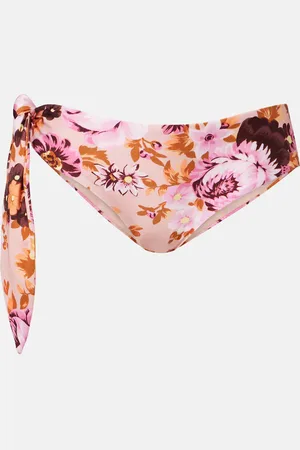 Chloé Floral low-rise bikini bottoms