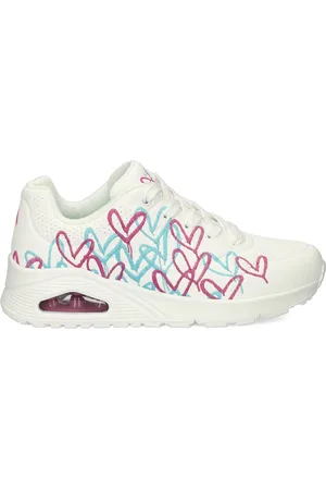 Skechers Uno Golden Heart lage sneakers