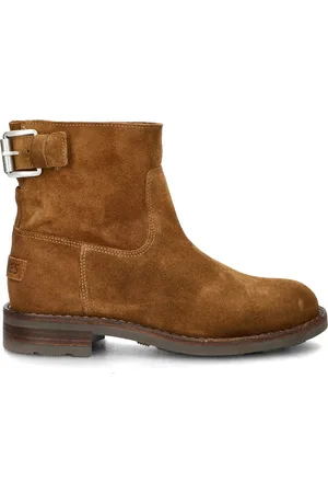 Shabbies Amsterdam Alyd Suede rits- & gesloten boots