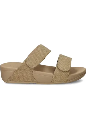 FitFlop Lulu Adjustable Shimmer slippers
